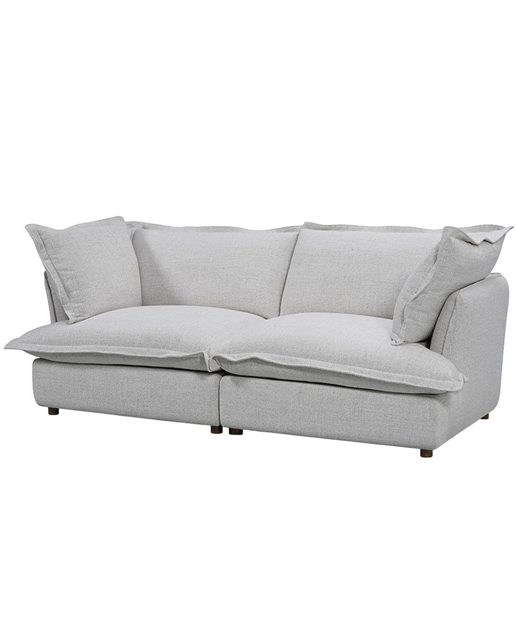 Sofá 3 cuerpos Holiday gris oscuro
