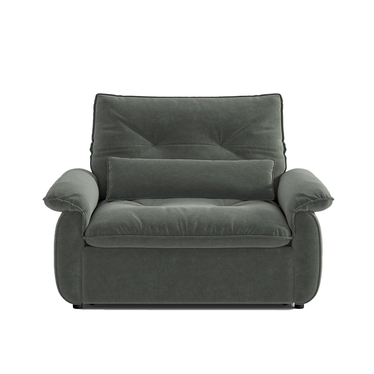 Sofá cama 1 cuerpo Torino gris