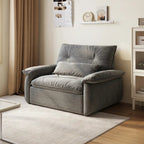 Sofá cama 1 cuerpo Torino gris