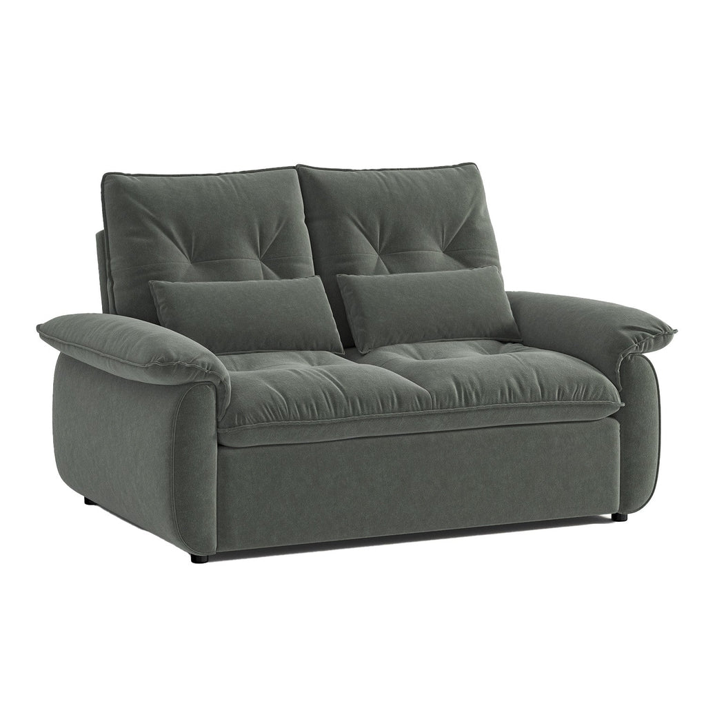 Sofá cama 2 cuerpos Torino gris