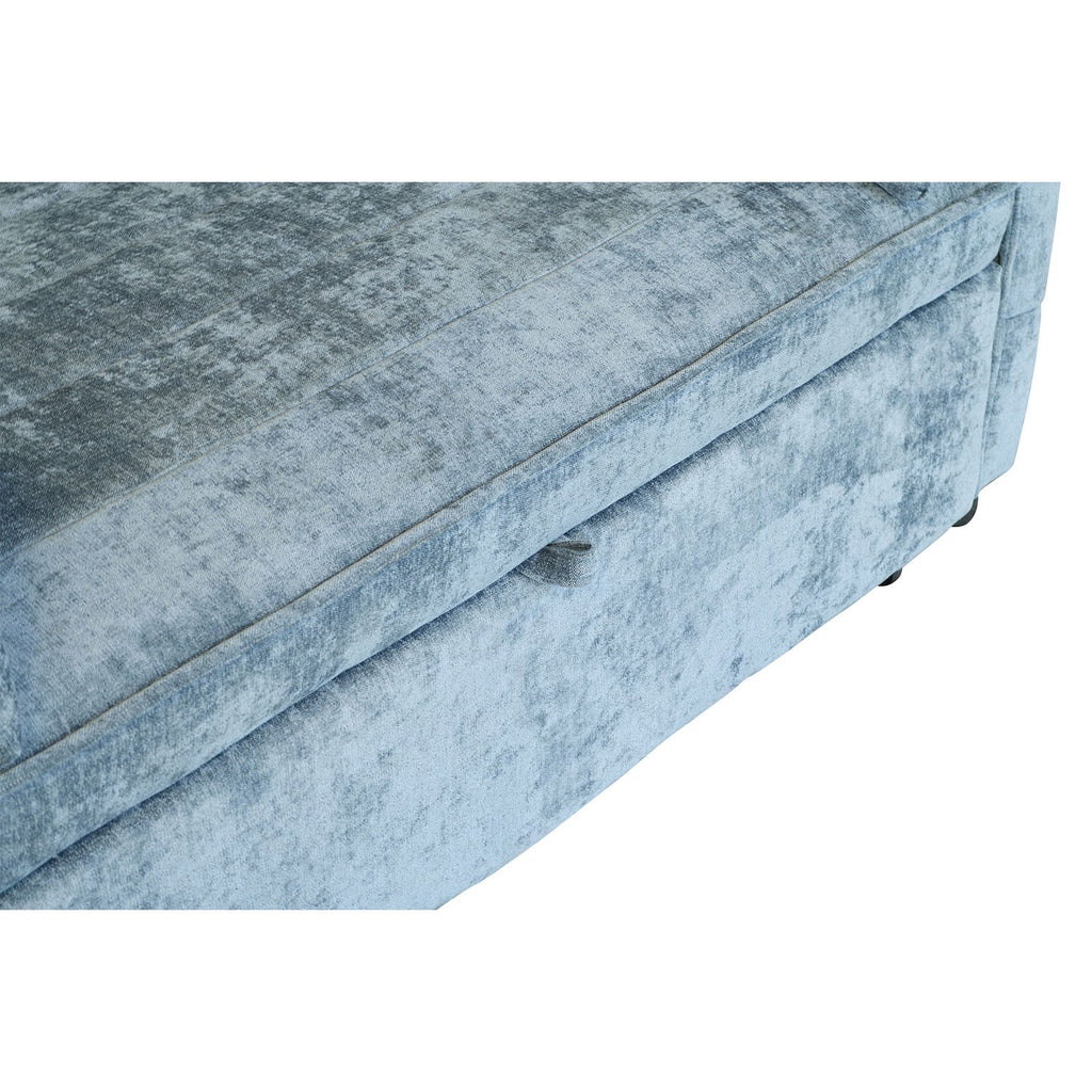 Sofá cama Bilbao azul