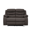 Sofá reclinable 2 cuerpos Boston café