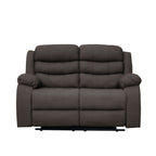 Sofá reclinable 2 cuerpos Boston café