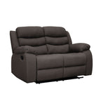 Sofá reclinable 2 cuerpos Boston café