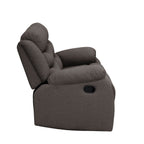 Sofá reclinable 2 cuerpos Boston café
