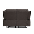 Sofá reclinable 2 cuerpos Boston café
