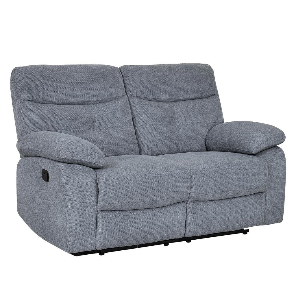 Sofá reclinable 2 cuerpos Génova gris claro