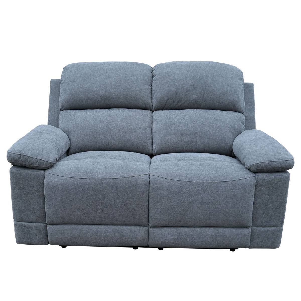 Sofá reclinable 2 cuerpos Mark gris
