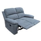 Sofá reclinable 2 cuerpos Mark gris