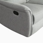 Sofá reclinable 2 cuerpos Milos beige