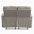 Sofá reclinable 2 cuerpos Milos beige