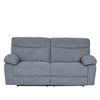 Sofá reclinable 3 cuerpos Génova gris claro