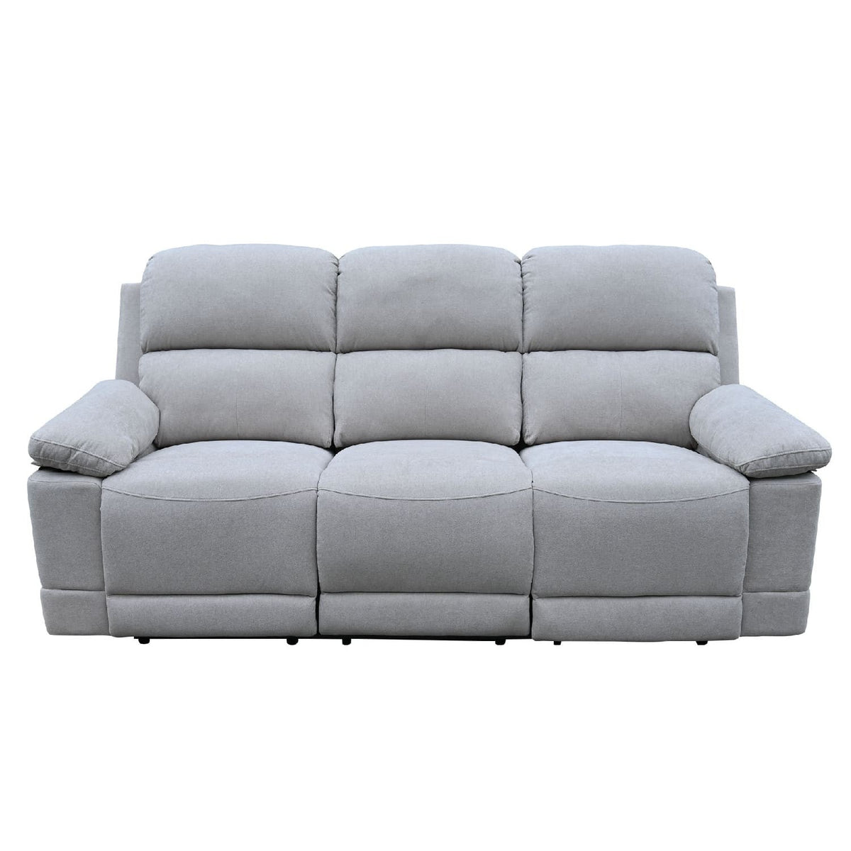 Sofá reclinable 3 cuerpos Mark beige