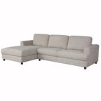 Sofá seccional izquierdo Saona beige