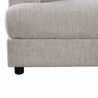 Sofá seccional izquierdo Saona beige