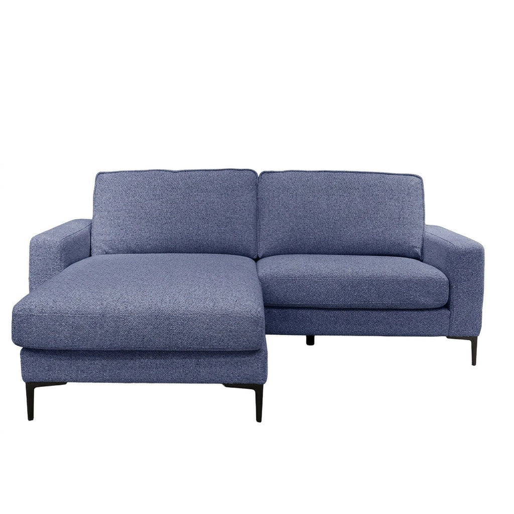 Sofá seccional Versatil azul