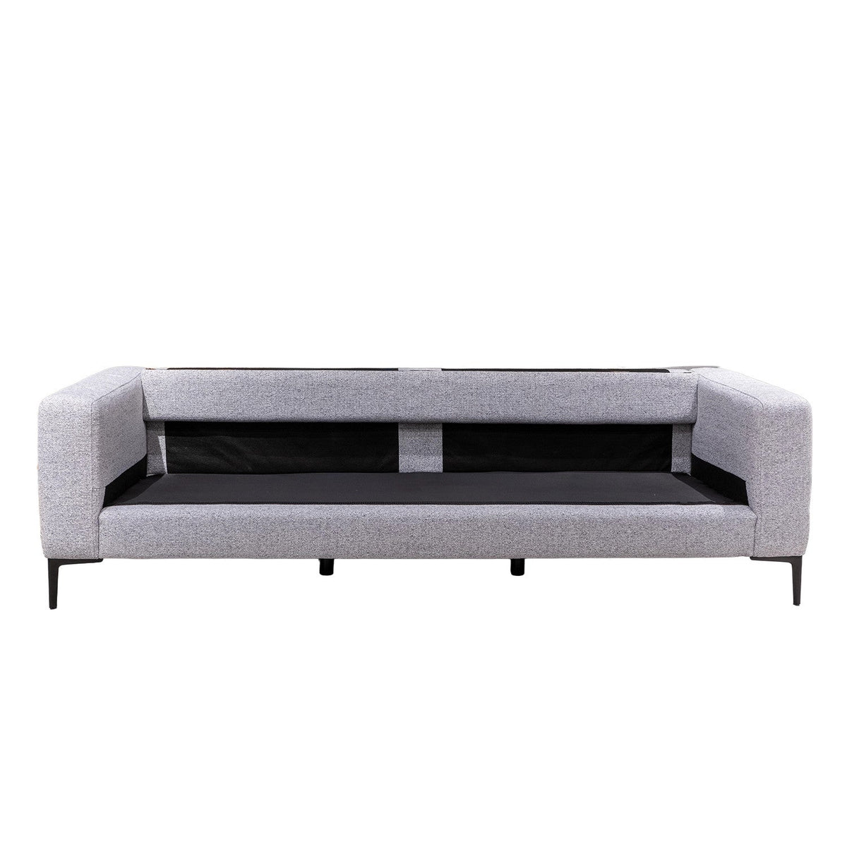 Sofá seccional Versatil gris claro