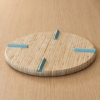 Tabla 2 en 1 para picar / posa olla 27x27cm