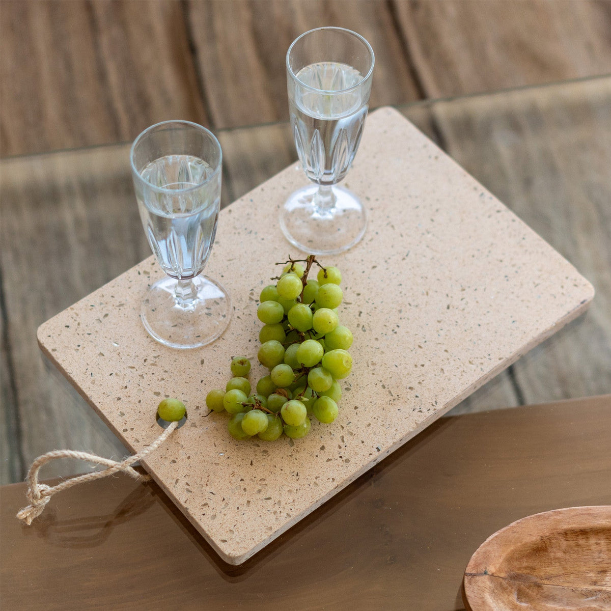 Tabla aperitivo terrazzo 24x35x1,5cm