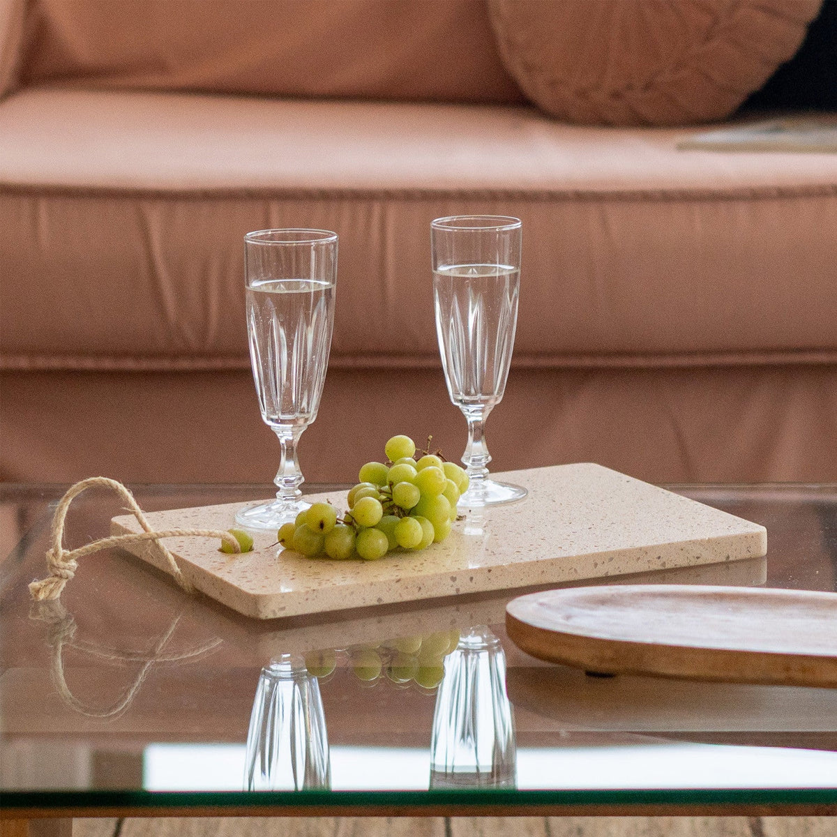 Tabla aperitivo terrazzo 24x35x1,5cm