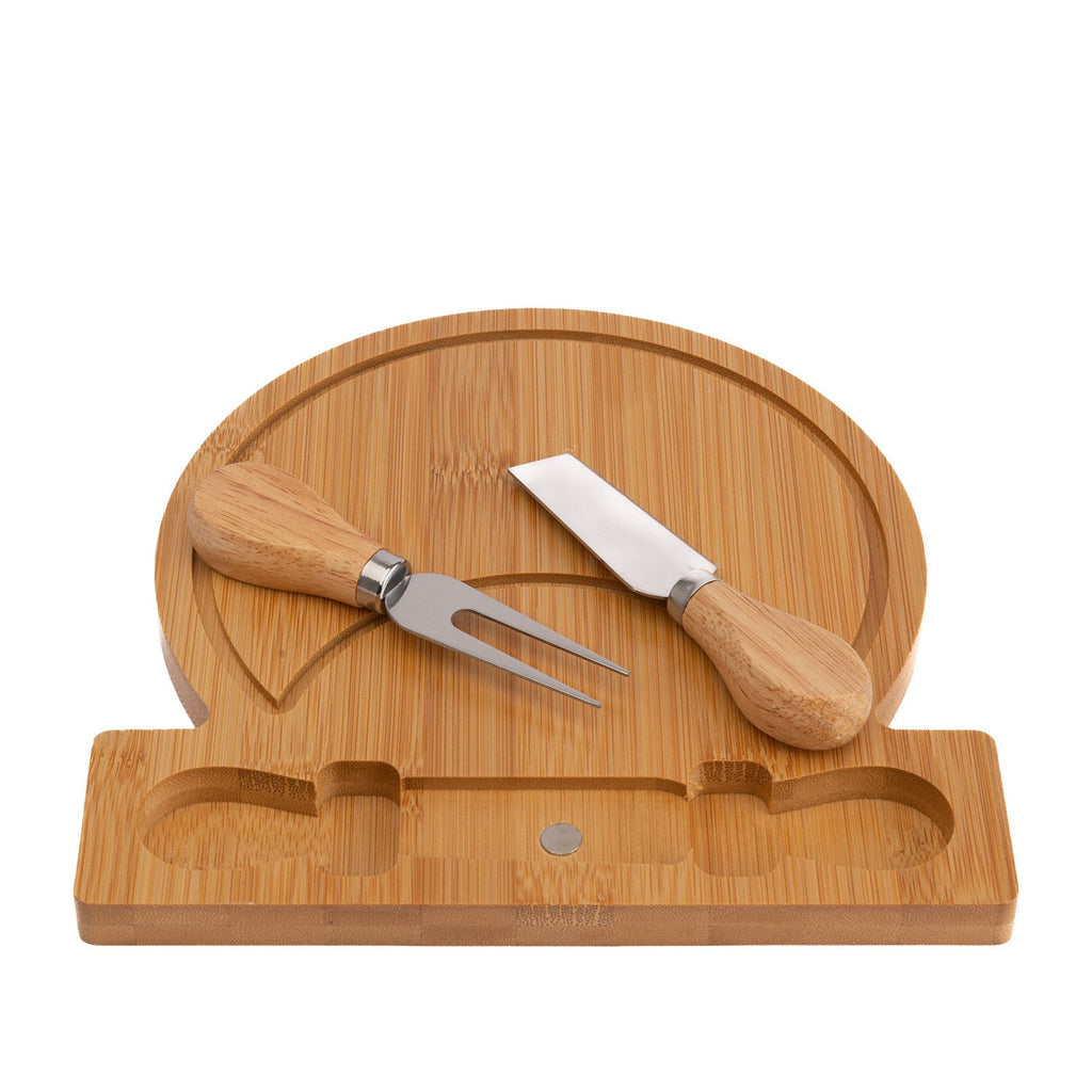 Tabla de aperitivo con utensilios 22cm