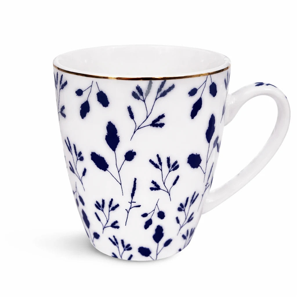 Tazón cerámica botanic azul 350ml