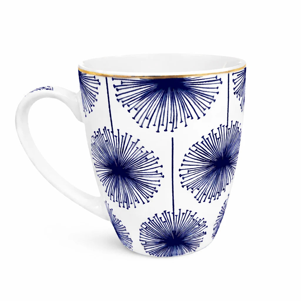 Tazón cerámica botanic azul 350ml