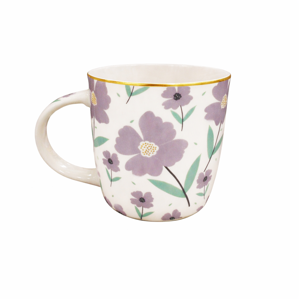 Tazón cerámica flores 350ml