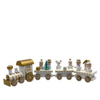 Tren navidad 24,5cm blanco
