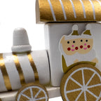 Tren navidad 24,5cm blanco