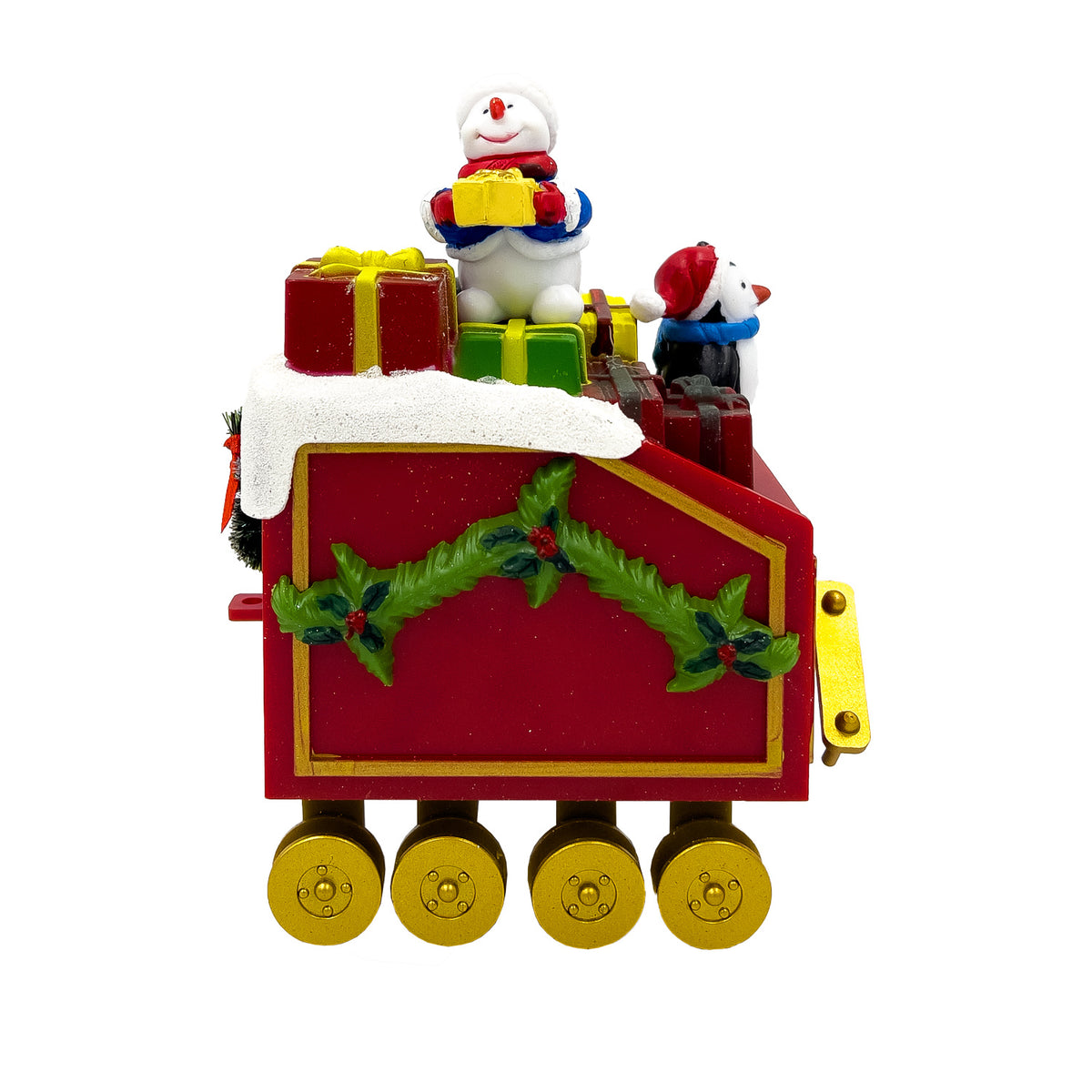 Tren navidad 53x16cm con rieles, luz y sonido