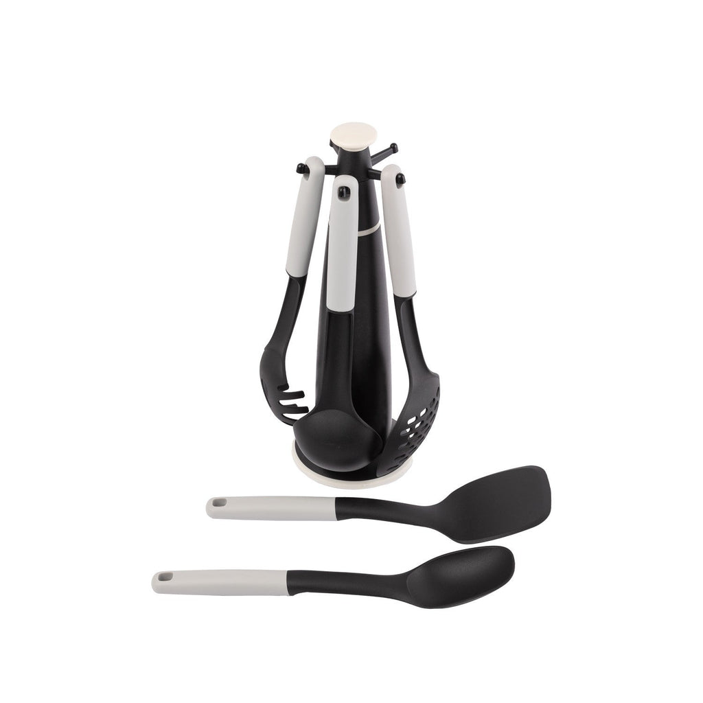 Utensilios de cocina en atril set de 6