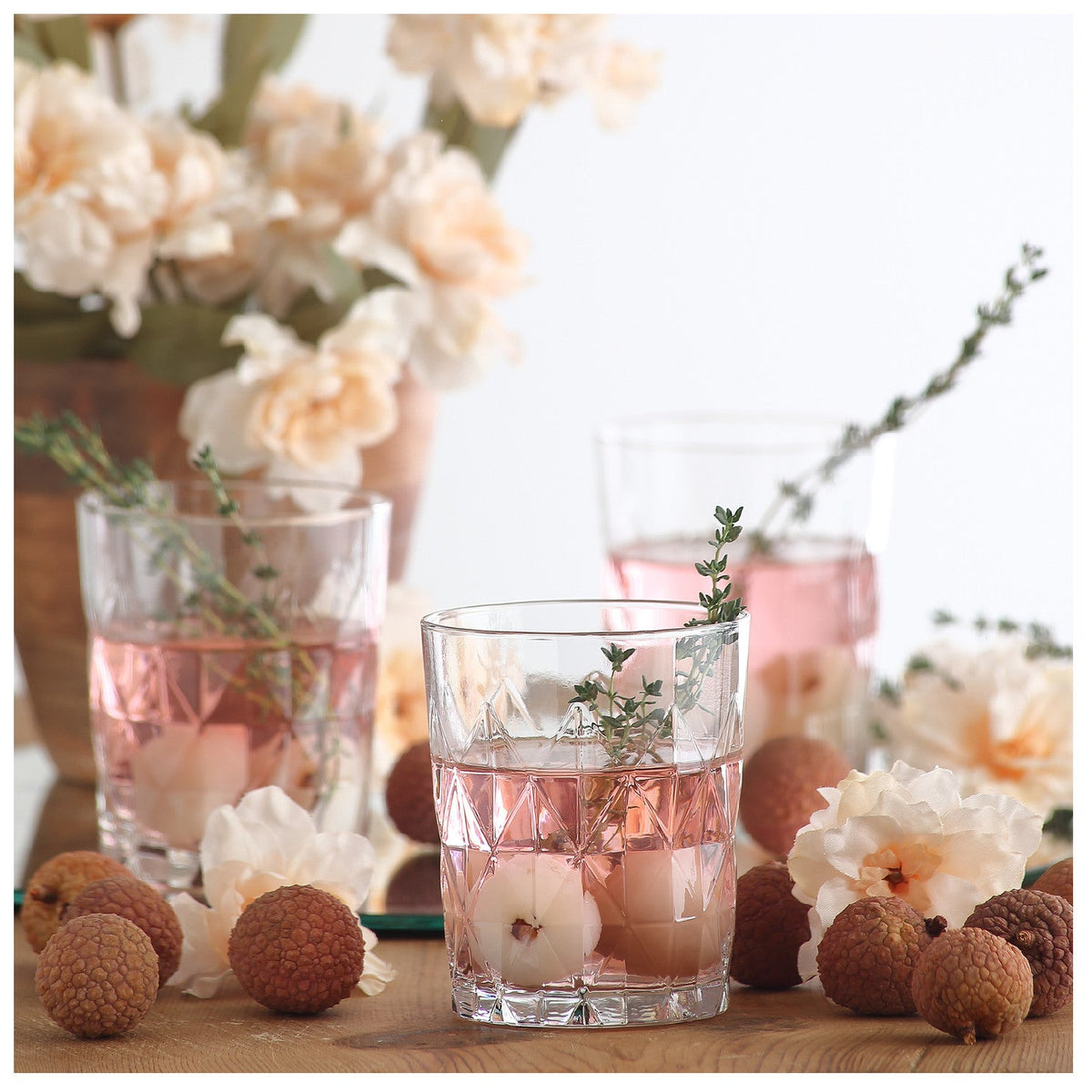 Vaso corto 345ml set de 6