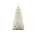 Vela árbol 6,5x14cm crema