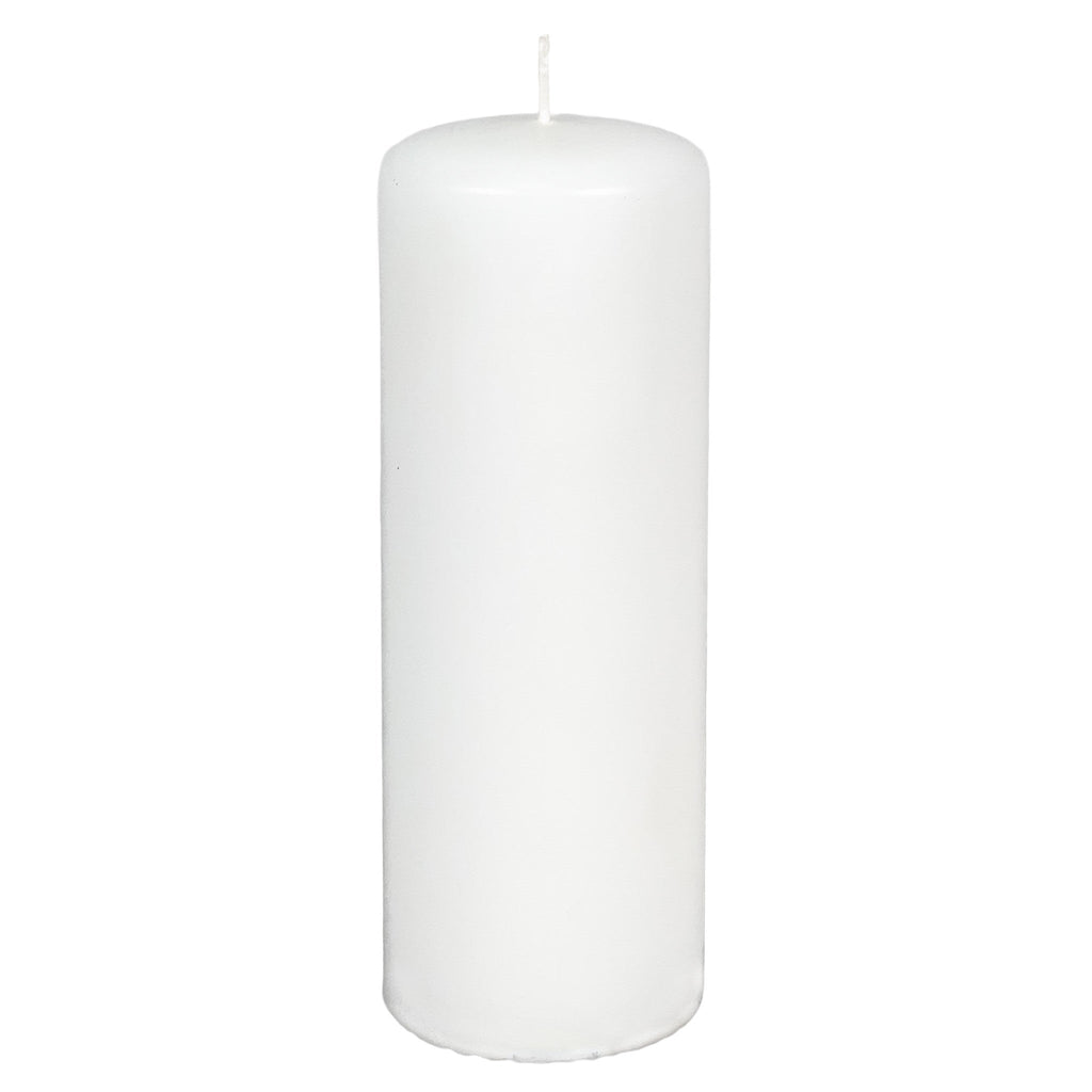 Vela sirio 7x20cm blanca