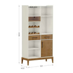 Vitrina 3 cajones 1 puerta Milao bar