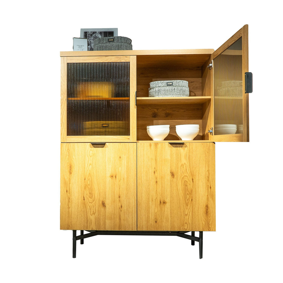 Vitrina 4 puertas Milan