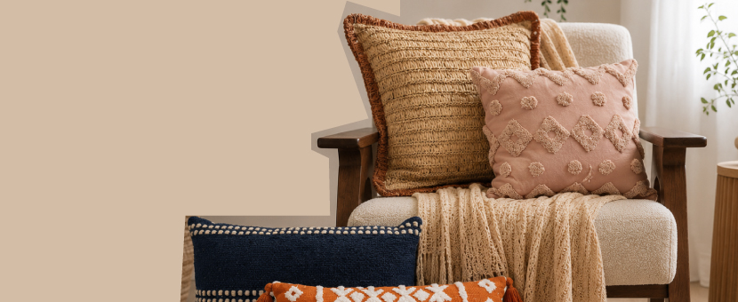 Cojines decorativos para todos tus espacios DKo Home