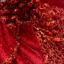 Flor roja Navidad 26cm