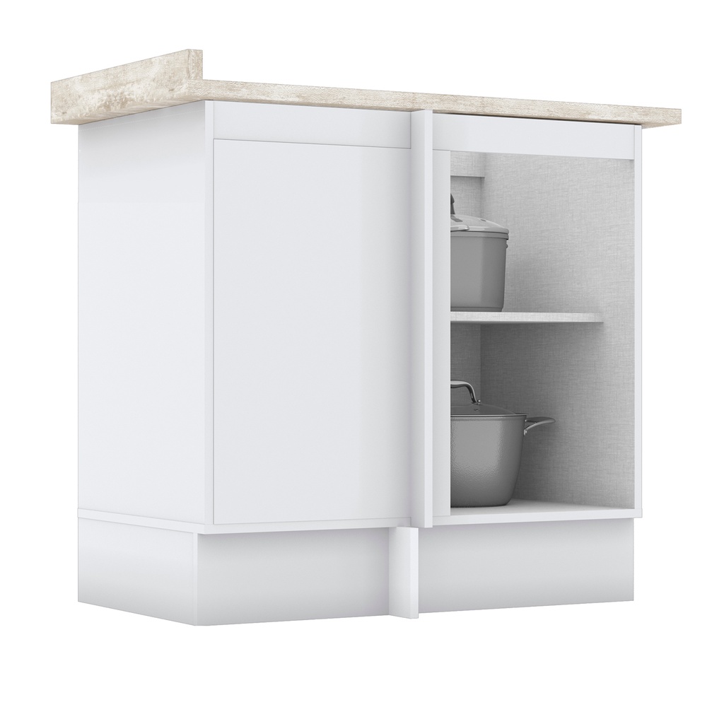 Base Cocina Esquina Americana 1 Puerta 84cm