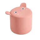 Pouf infantil rosado