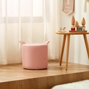 Pouf infantil rosado