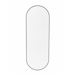 [230033066] Espejo ovalado 40x120cm Pill negro 